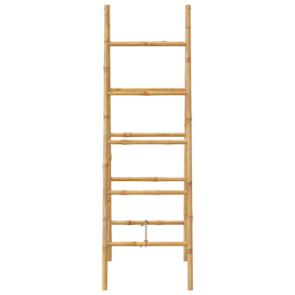 Duple Ljestve za Ručnike s Pet Šipki Bambus 50x160 cm