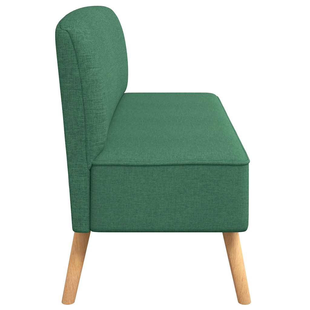 Sofa 117x55,5x77 cm Tkanina Zelena