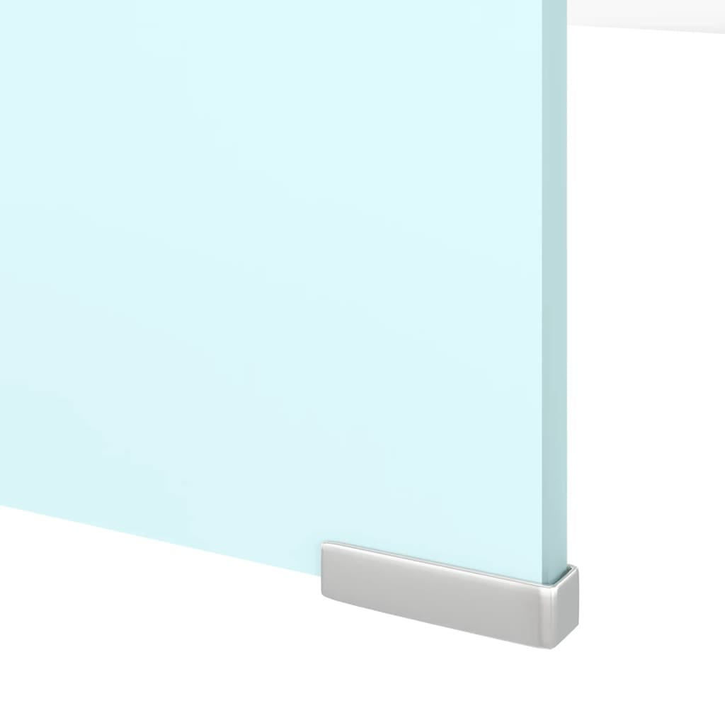 Stalak za TV/monitor stakleni zeleni 120 x 30 x 13 cm