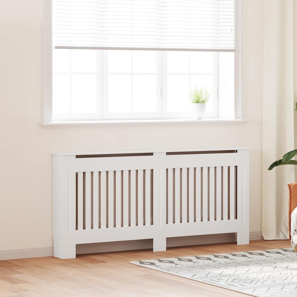 Pokrov za Radijator Bijeli konstruirano drvo 172 cm