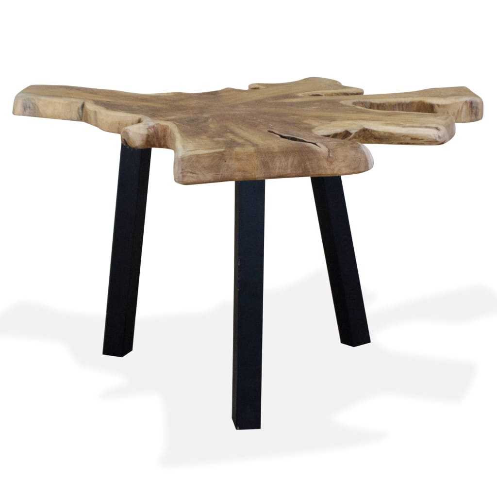 Stolić za kavu od prave tikovine 80 x 70 x 38 cm