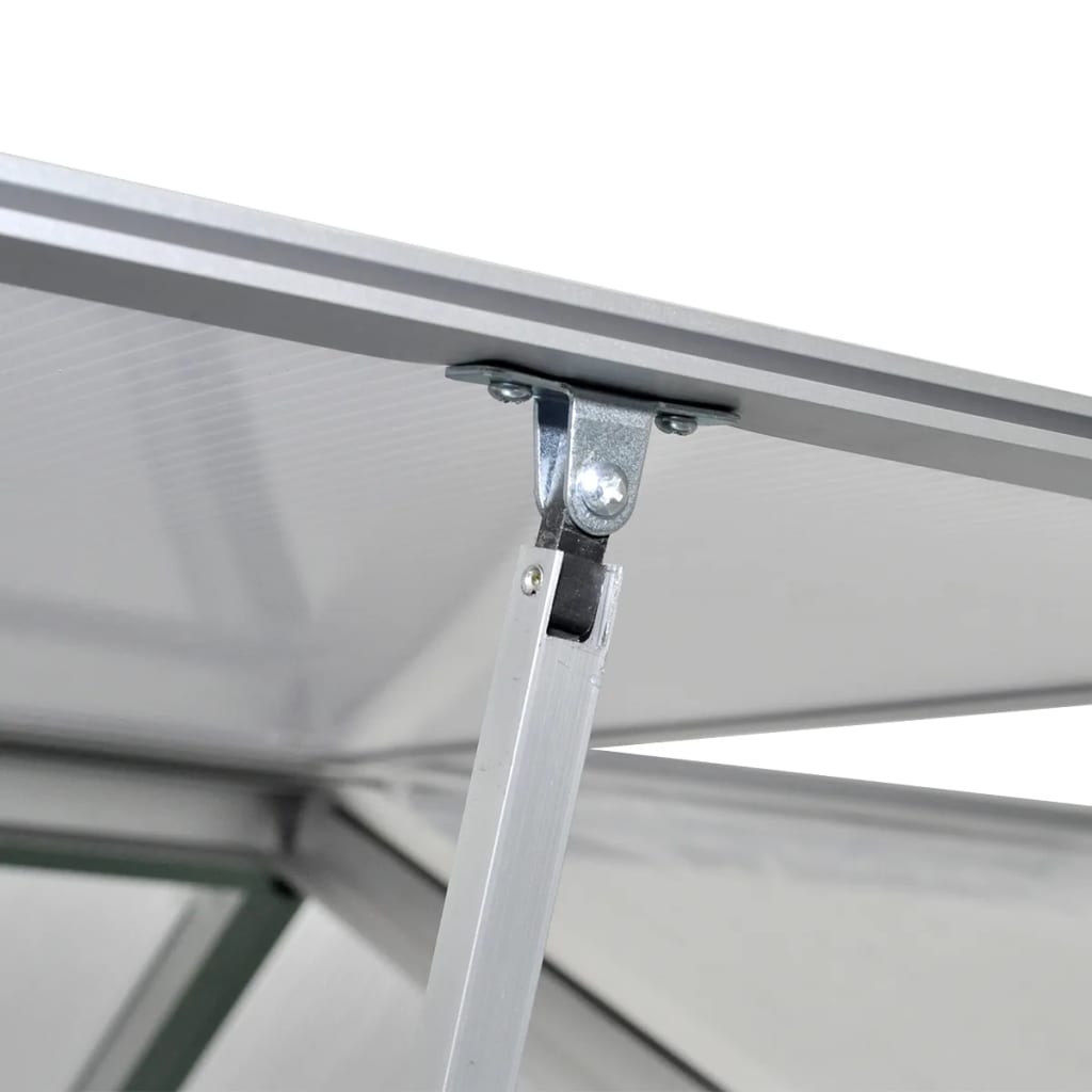 Staklenik od ojačanog aluminija 10,53 m³