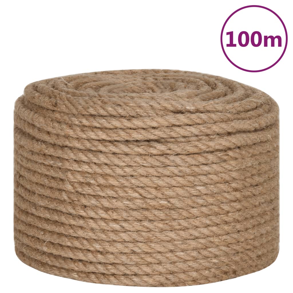 Uže od 100% Jute 12 mm 100 m
