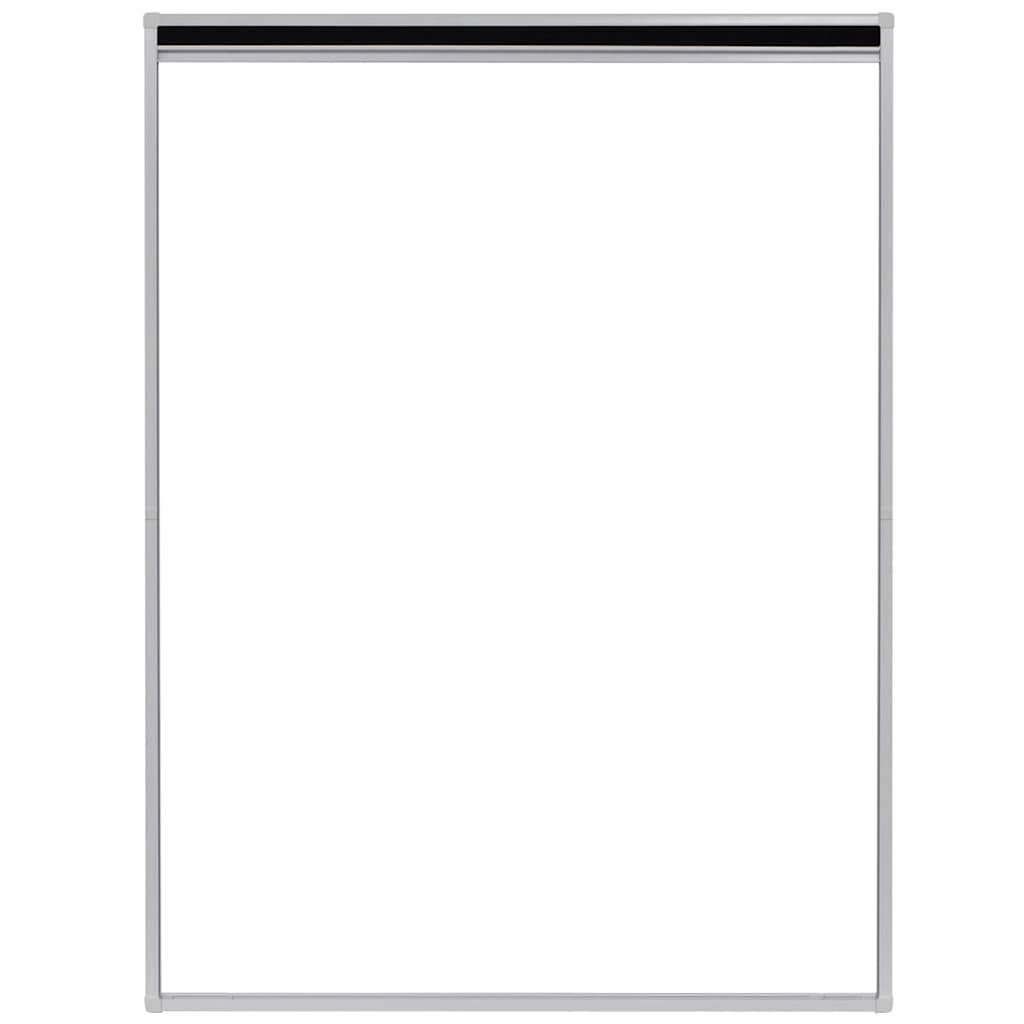 Plisirani Zaslon Protiv Insekata za Prozore Aluminijski 60x80 cm