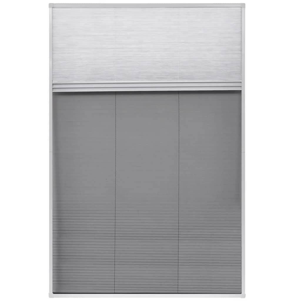 Zaslon Protiv Insekata za Prozore Aluminijski 80x120 cm sa Sjenilom