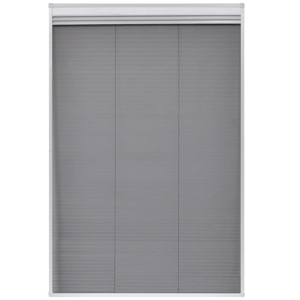 Zaslon Protiv Insekata za Prozore Aluminijski 80x120 cm sa Sjenilom