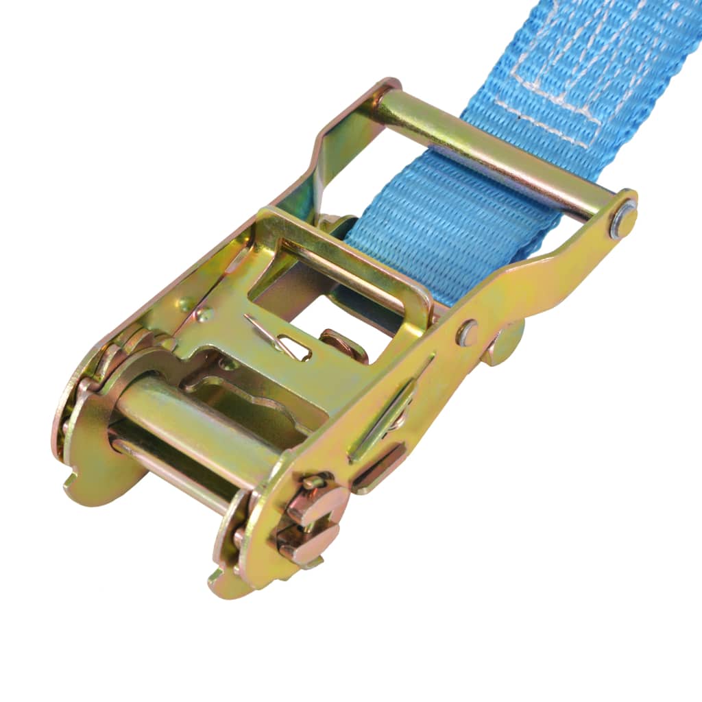 Trake za Vezanje Tereta 10 kom 2 Tone 6mx38mm Plave