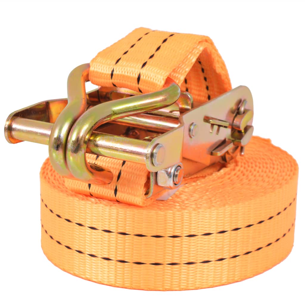 Trake za Vezanje Tereta 4 kom 1 Tona 6mx38mm Narančaste