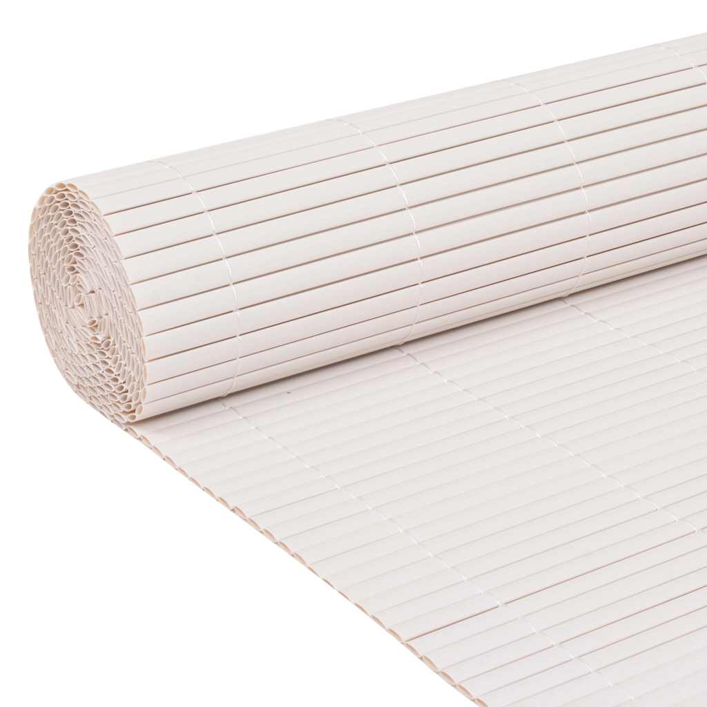 Dvostrana Vrtna Ograda 90x500 cm Bijela
