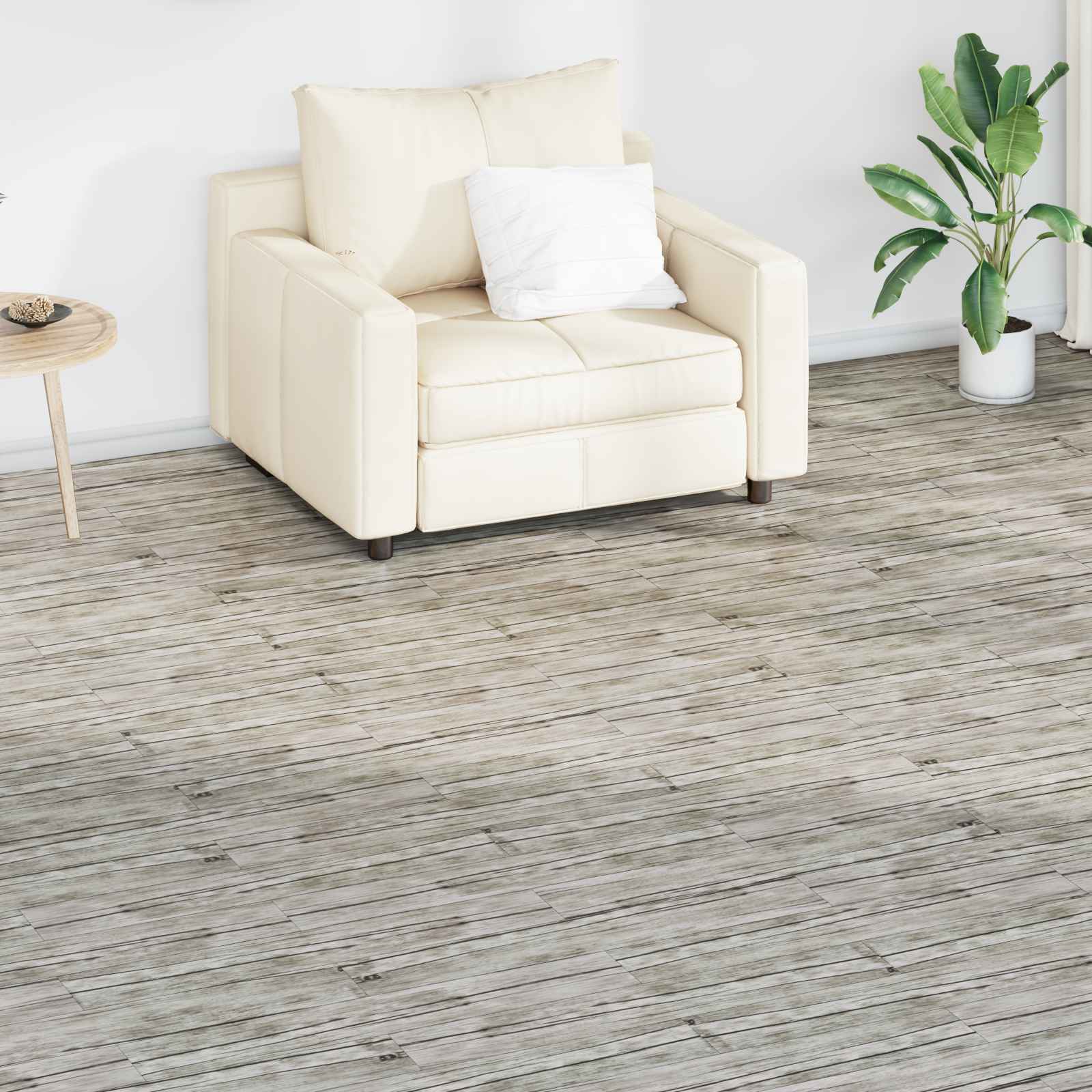 Podne daske 5,02 m² 36 pcs PVC Orah pranje