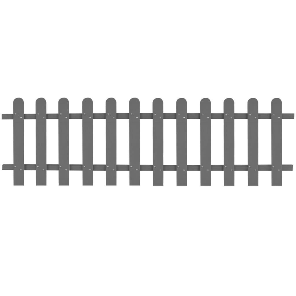 Ograda od kolaca WPC 200 x 60 cm