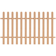 Ograda od kolaca WPC 200 x 120 cm