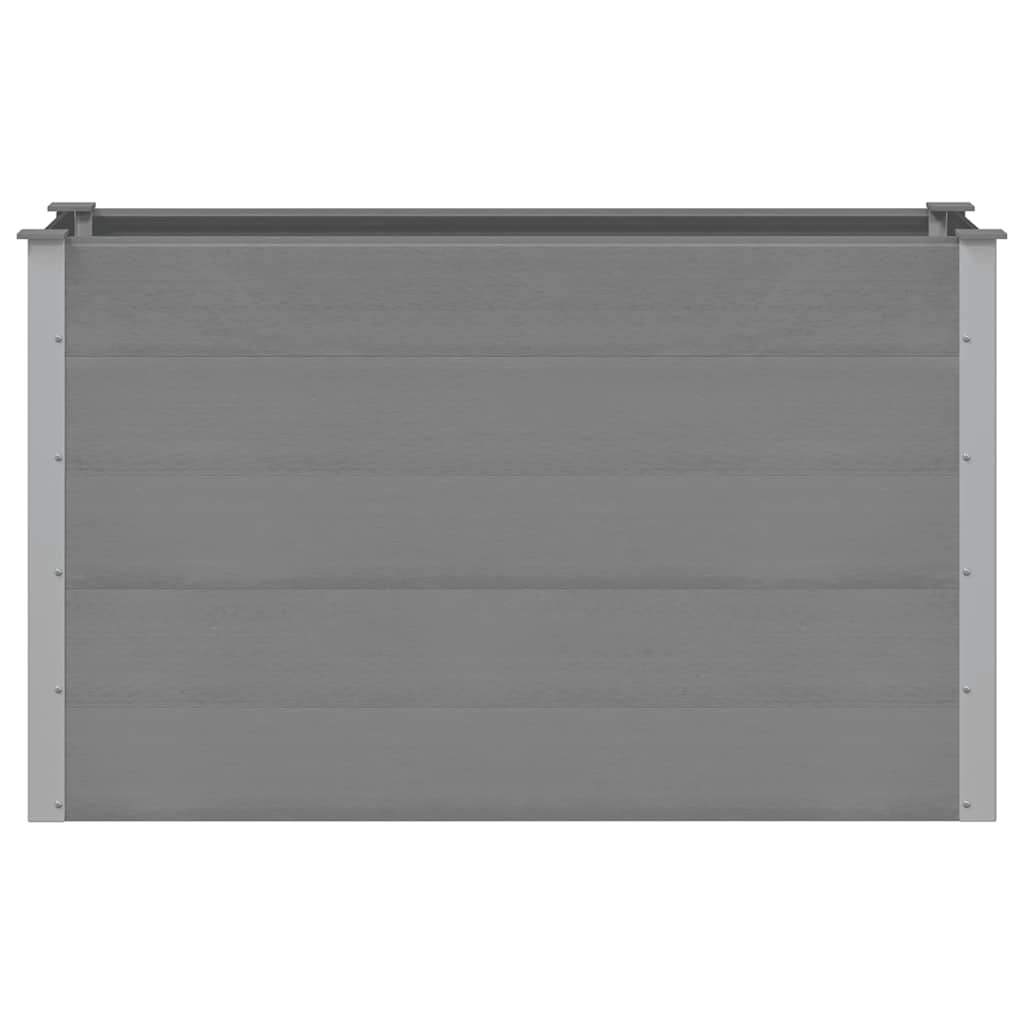 Vrtna Posuda za Sadnju WPC 150x50x91 cm Siva