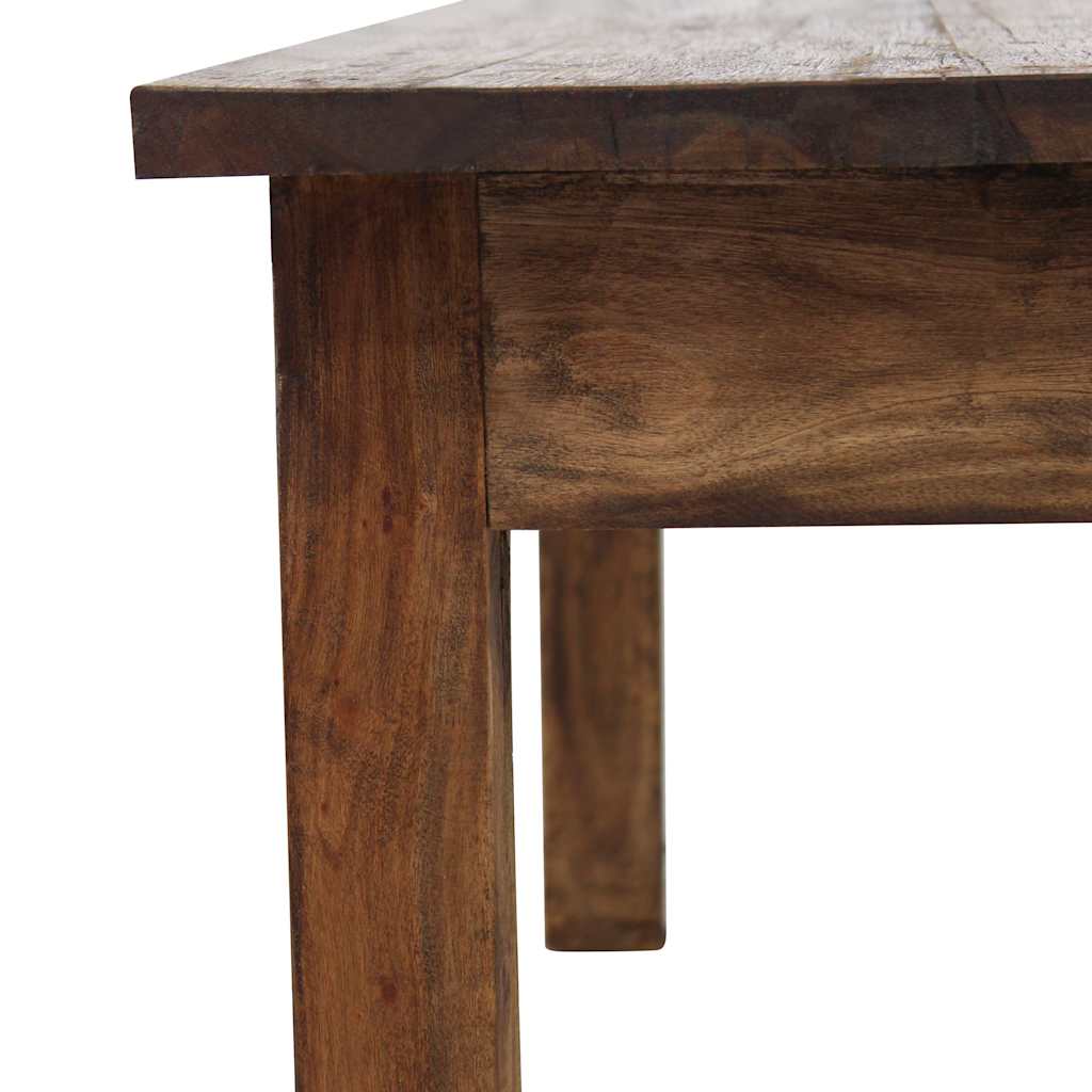Stolić za kavu od masivnog drva mahagonija 96 x 73 x 45 cm