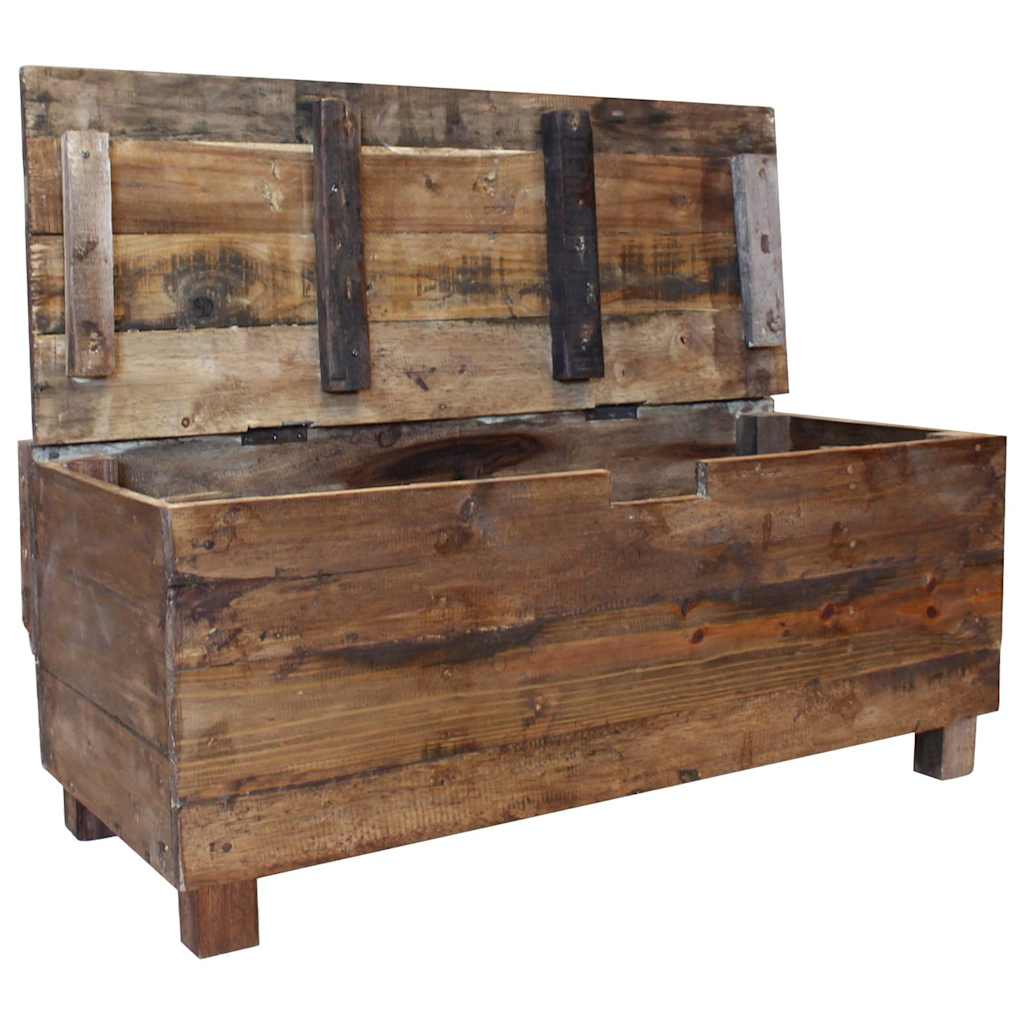 Klupa od masivnog drva mahagonija 86 x 40 x 60 cm