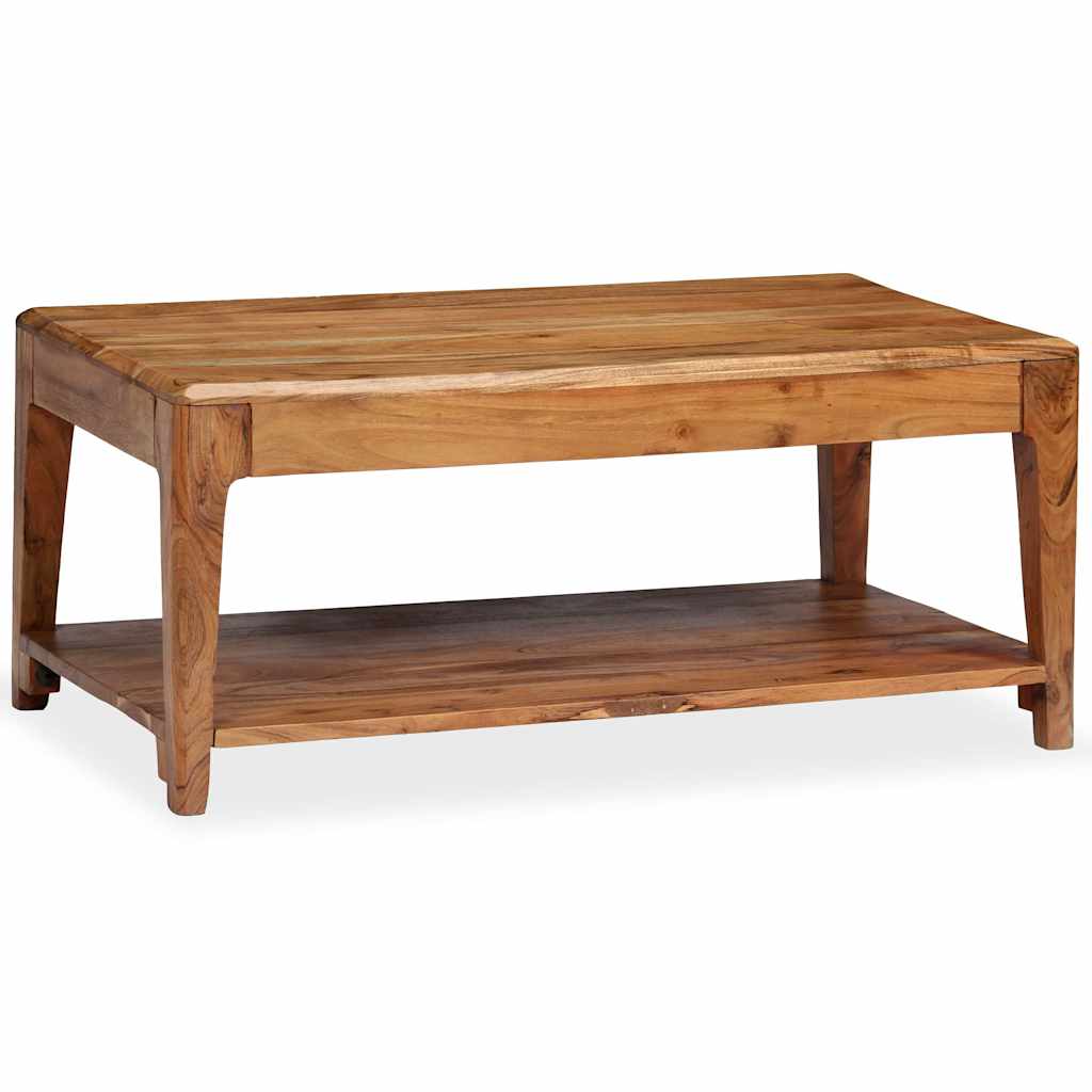 Stolić za kavu od masivnog drva 88 x 50 x 38 cm