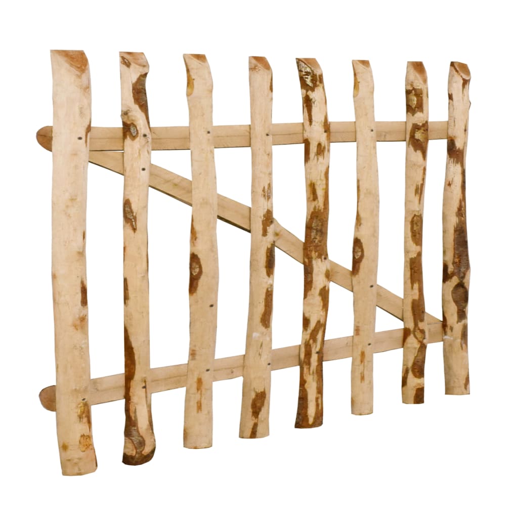 Jednostruka vrata za ogradu od drva lješnjaka 100 x 60 cm