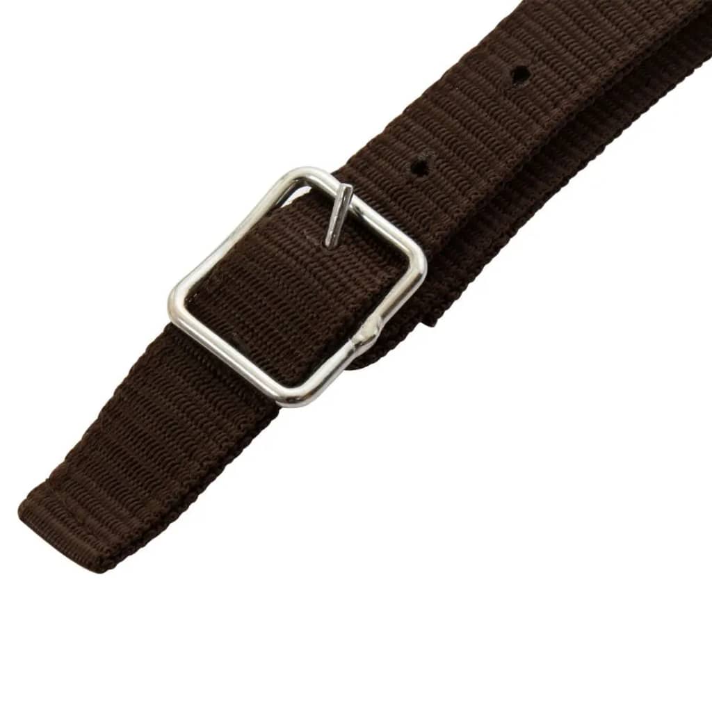 Western Sedlo, Uzda i Obujmica Prava Koža 12 " Smeđe