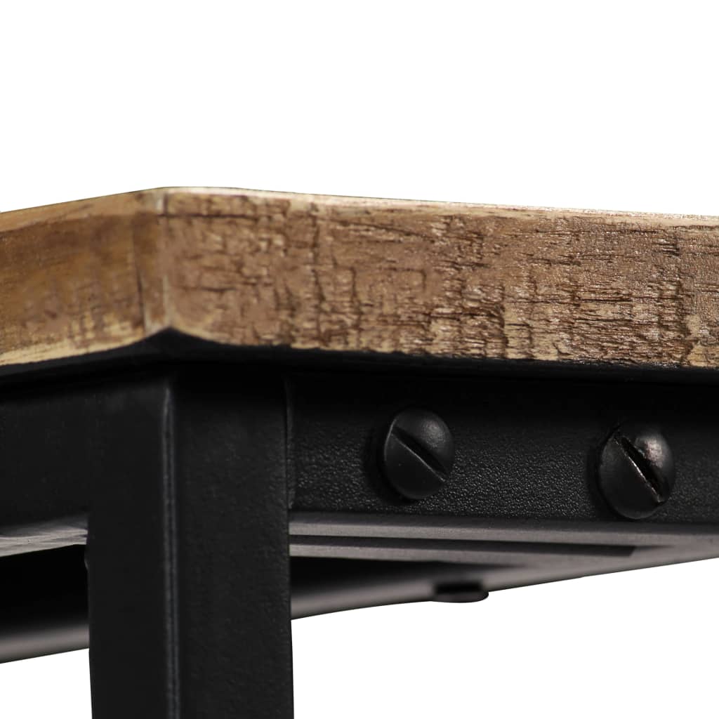 Konzolni stol od masivne obnovljene tikovine 90 x 30 x 76 cm