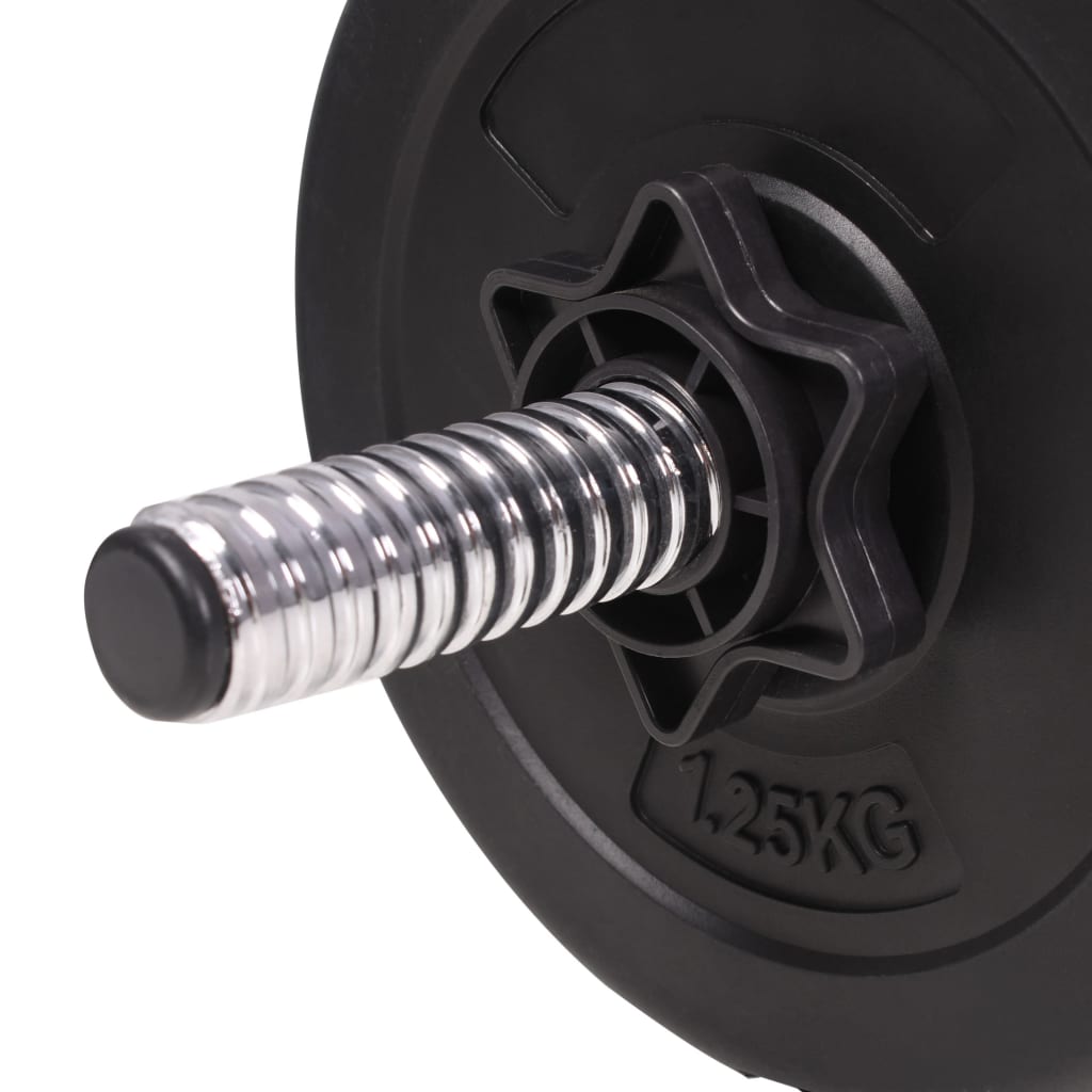 Set šipki i utega 90 kg