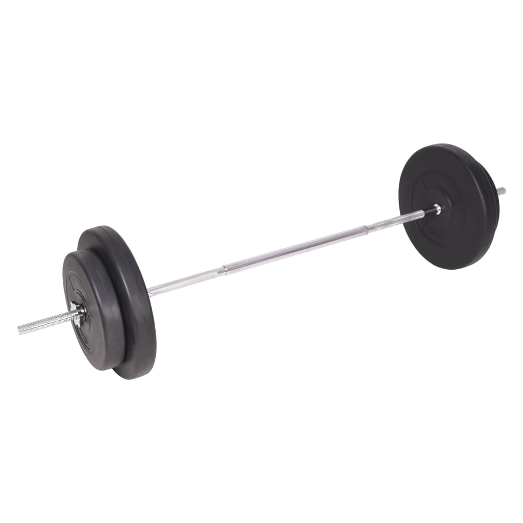 Set šipki i utega 90 kg