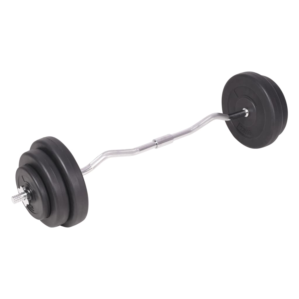 Set šipki i utega 120 kg