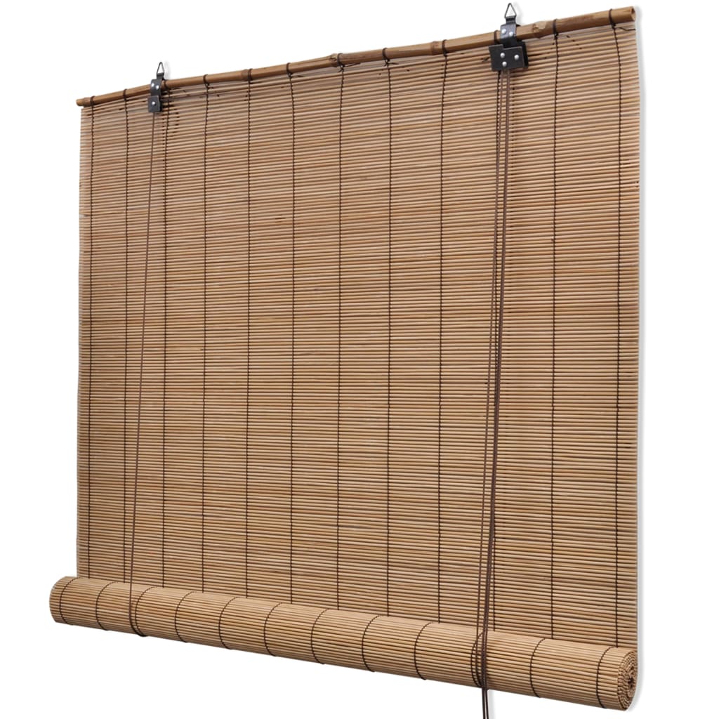 Roleta od bambusa 100 x 220 cm smeđa