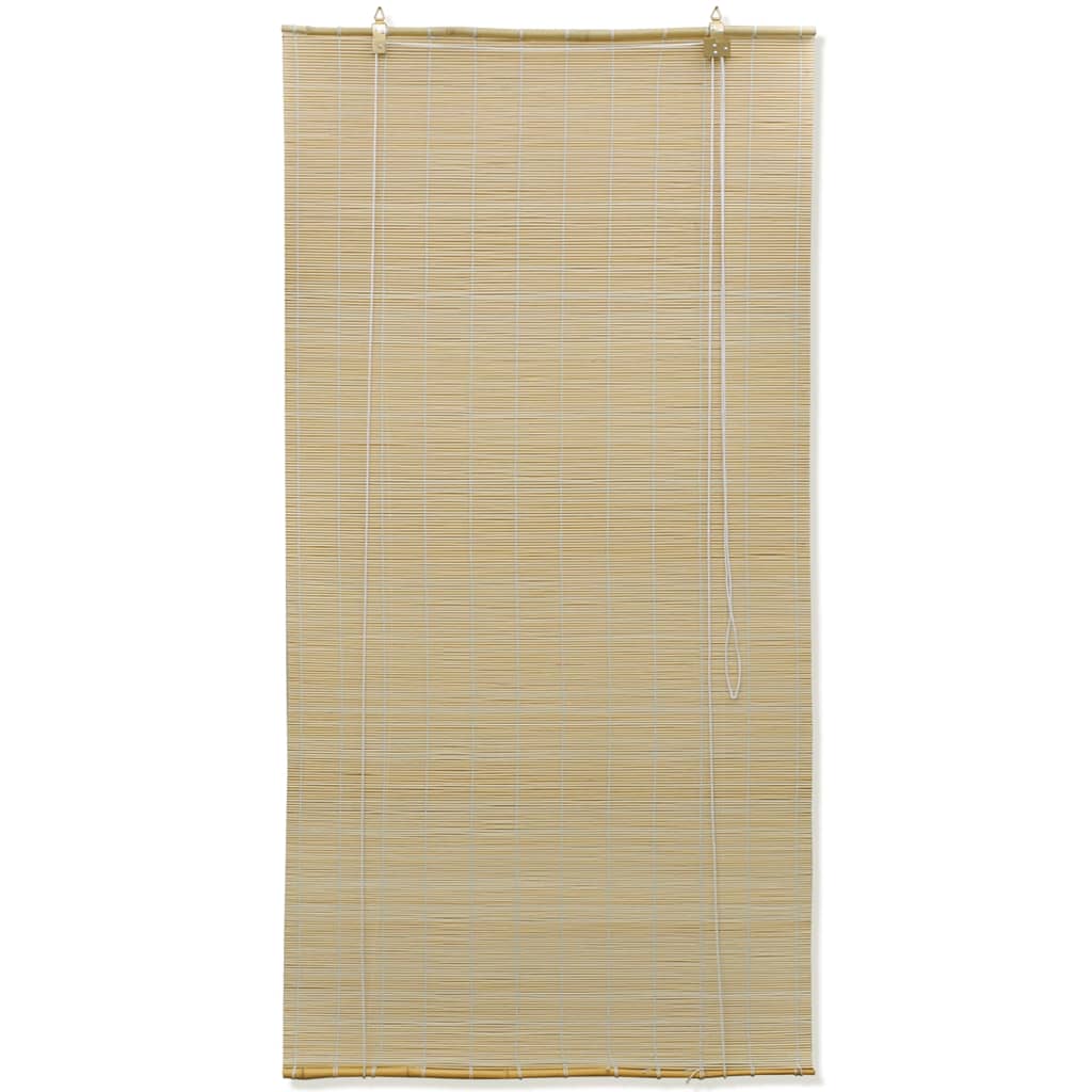 Roleta od bambusa 150 x 160 cm prirodna boja