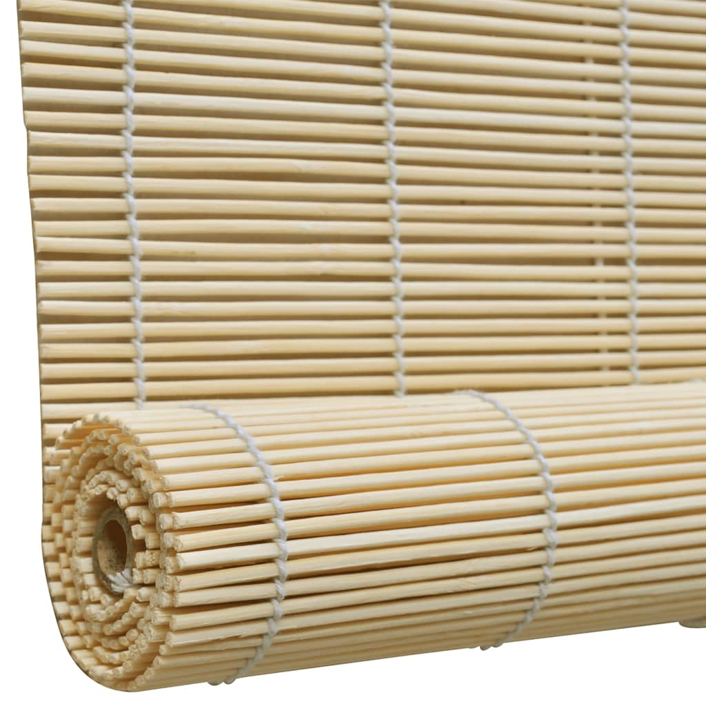 Roleta od bambusa 150 x 160 cm prirodna boja