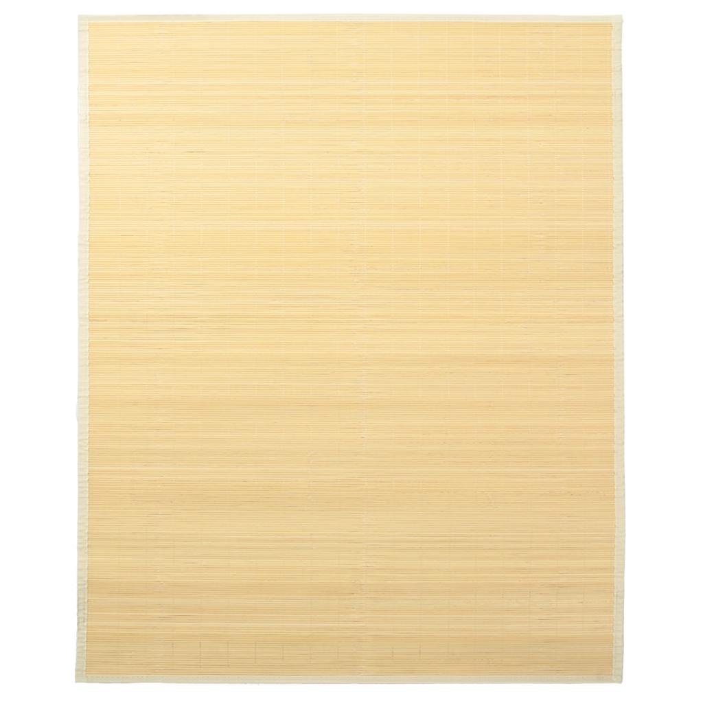 Tepih od bambusa 160 x 230 cm prirodna boja