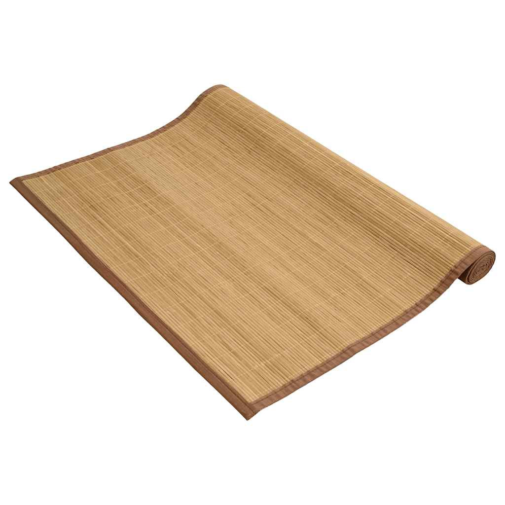 Tepih od bambusa 100 x 160 cm smeđi