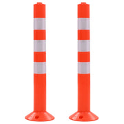 Cestovni stupovi za kontrolu prometa 2 kom plastični 75 cm