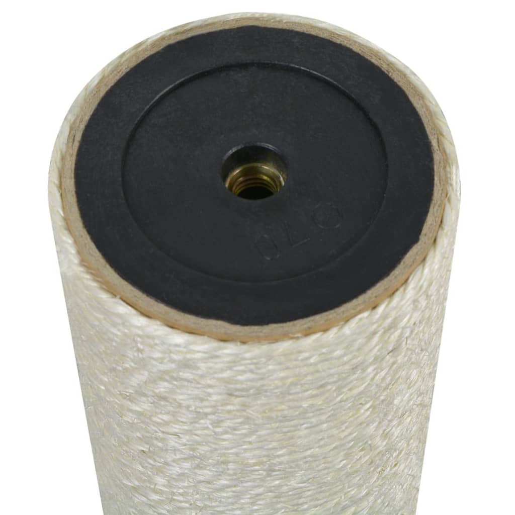 Grebalica za mačke 8 x 35 cm 10 mm bež