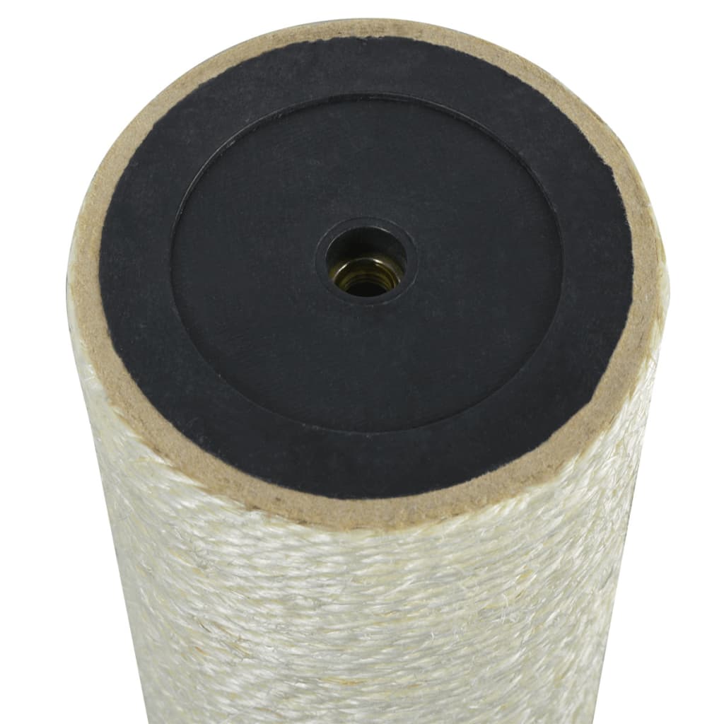 Grebalica za mačke 8 x 45 cm 8 mm bež
