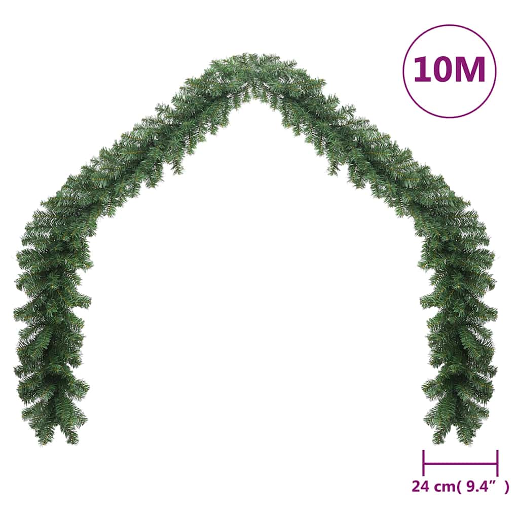 Božićna girlanda PVC 10 m