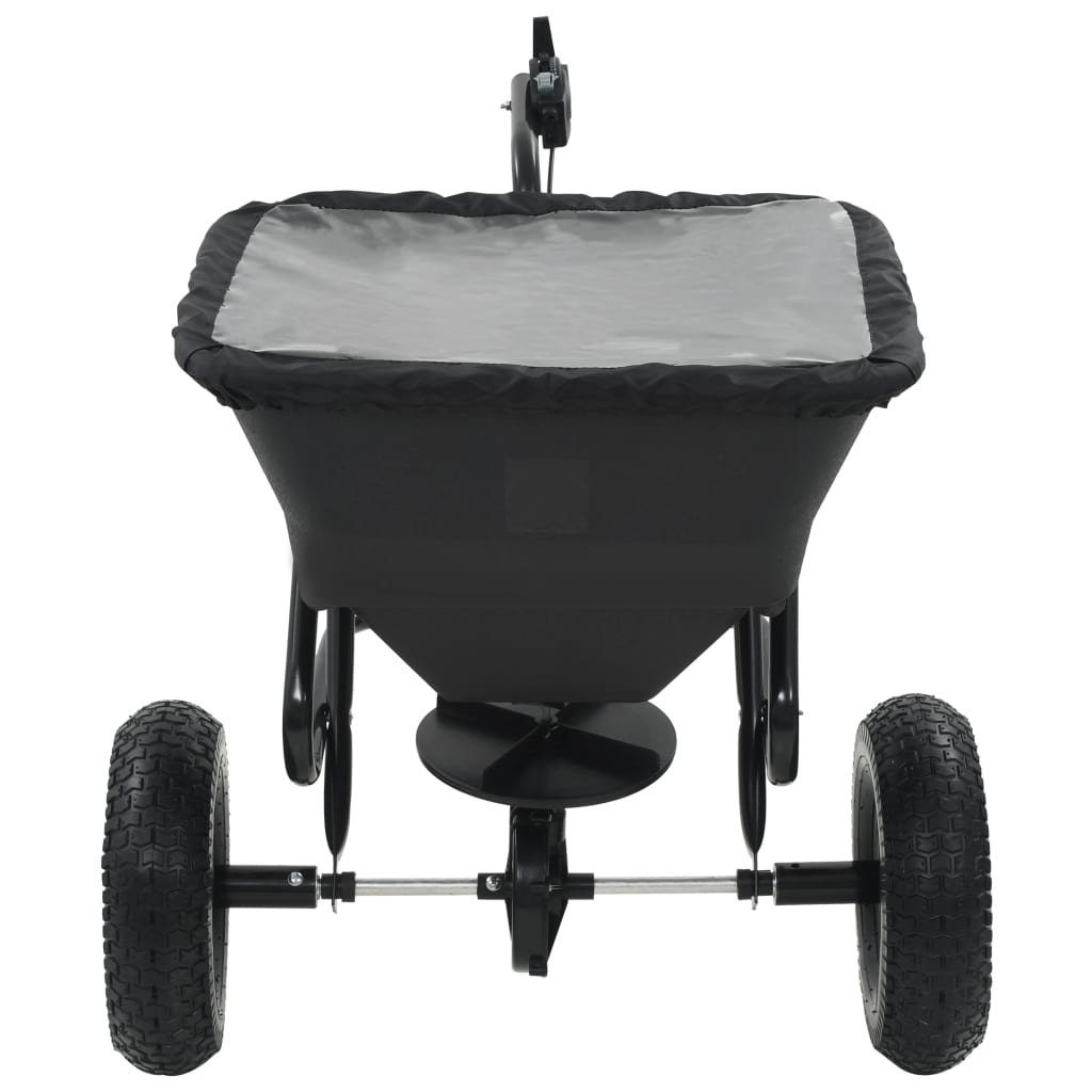 Ručni rasipač soli od PVC-a i čelika 125 x 74 x 79 cm 45 L