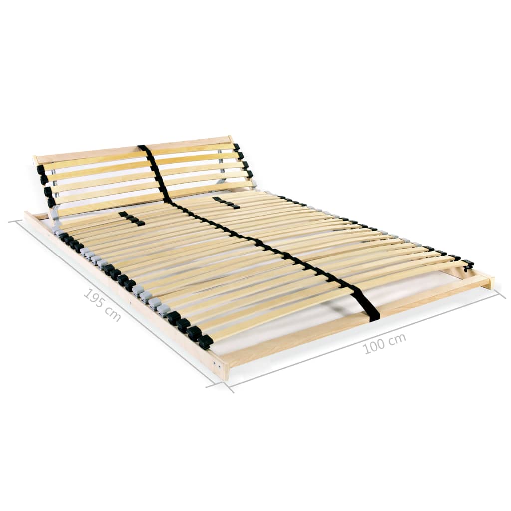 Podnica za krevet s 28 letvica i 7 zona 100 x 200 cm