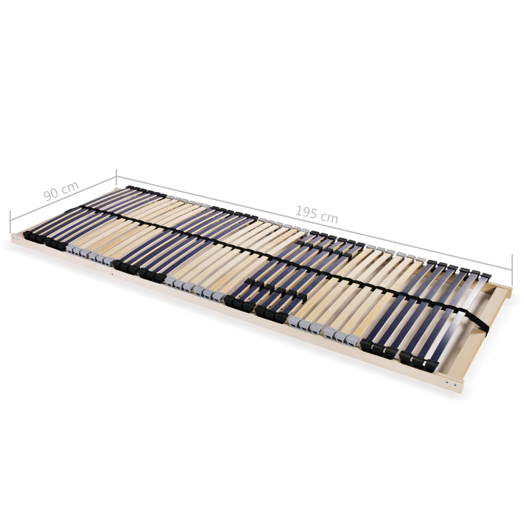 Podnica za krevet s 42 letvice i 7 zona 90 x 200 cm