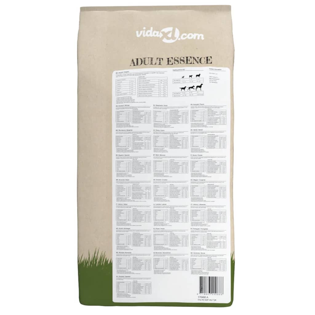 Premium suha hrana za pse Adult Essence Beef 2 kom 30 kg