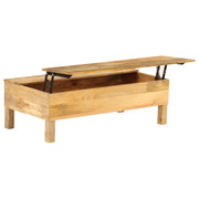 Stolić za kavu od masivnog drva manga 110 x 55 x 35 cm