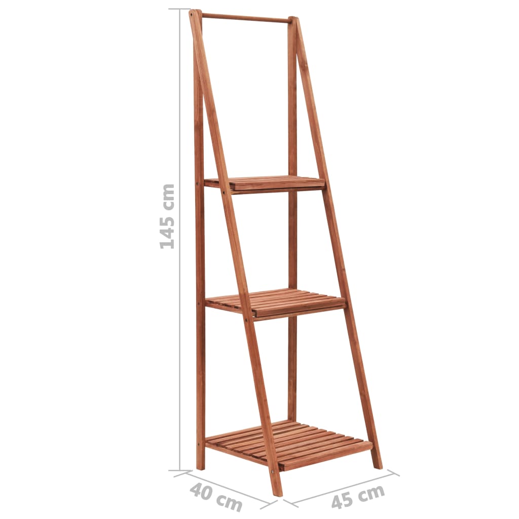 Stalak za biljke od cedrovine 45 x 40 x 145 cm