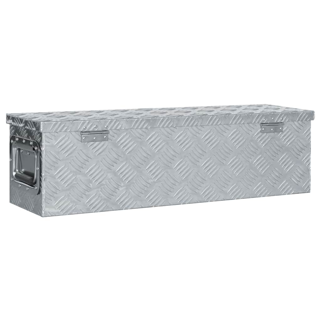 Aluminijska kutija 80,5 x 22 x 22 cm srebrna