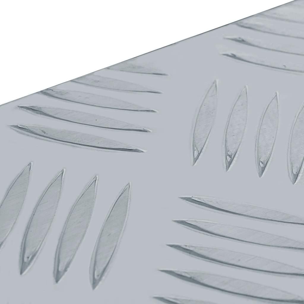 Aluminijska kutija 90,5 x 35 x 40 cm srebrna