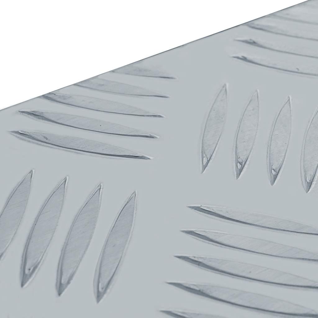 Aluminijska kutija 110,5 x 38,5 x 40 cm srebrna