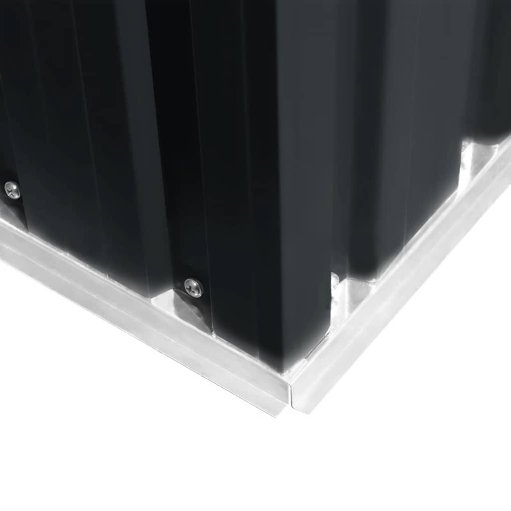 Vrtno spremište 257 x 298 x 178 cm metalno antracit