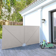 Sklopiva bočna tenda krem 300 x 150 cm