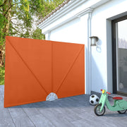 Sklopiva bočna tenda terakota 240 x 160 cm