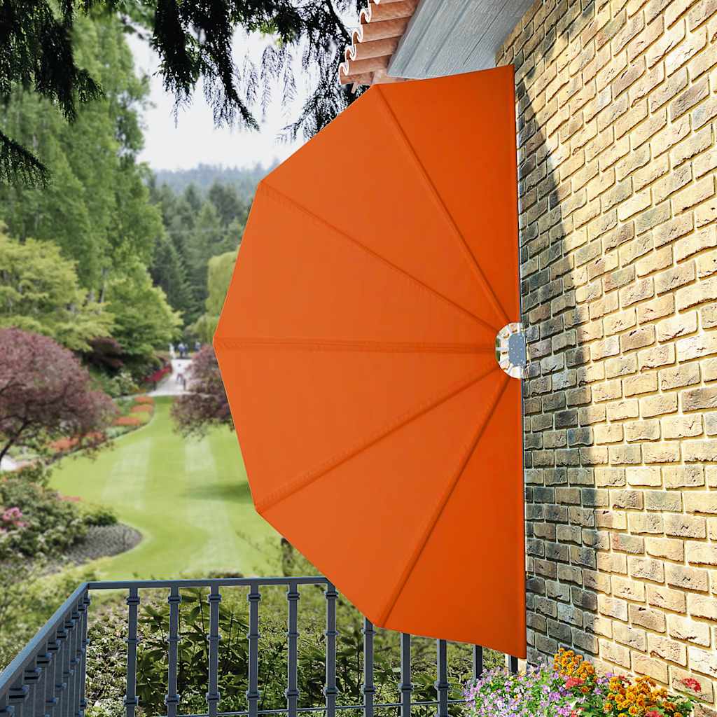 Sklopiva bočna tenda terakota 160 cm