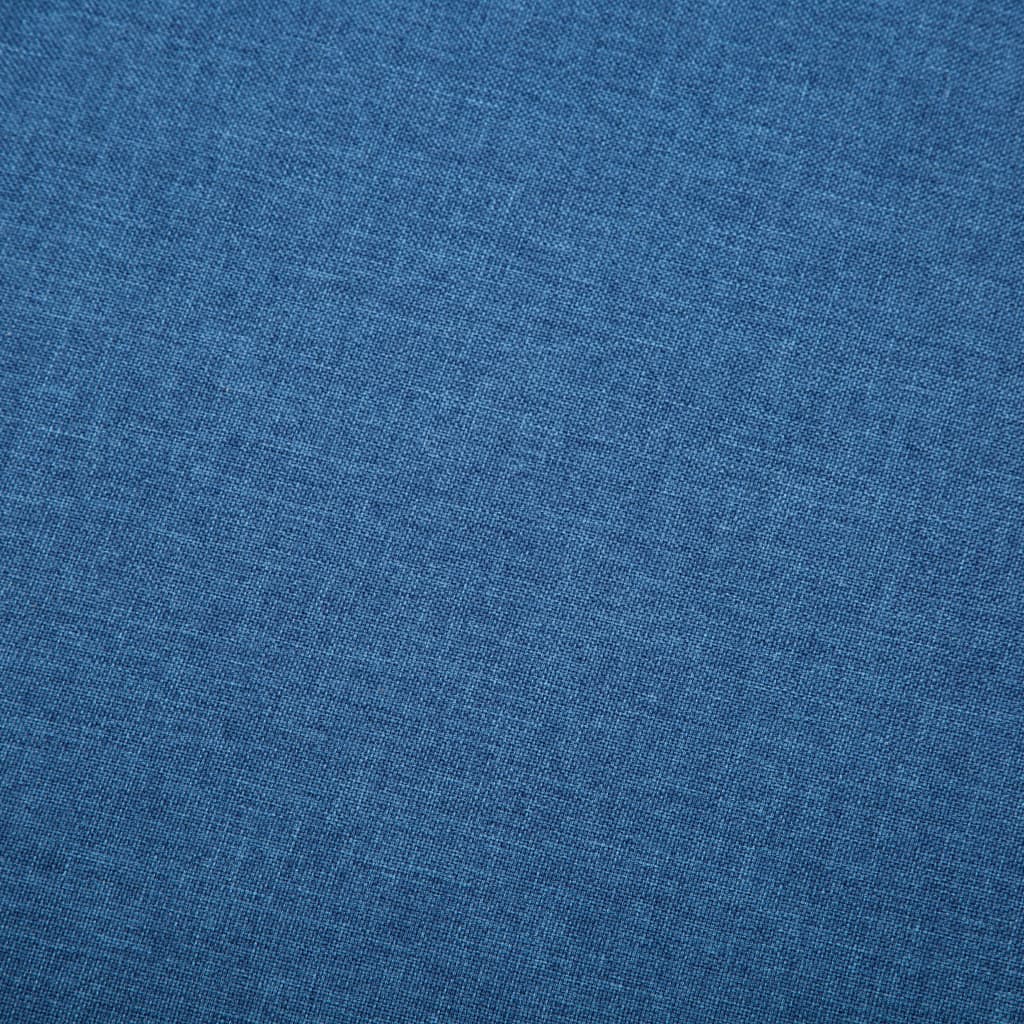 Trosjed presvučen tkaninom 172 x 70 x 82 cm plavi