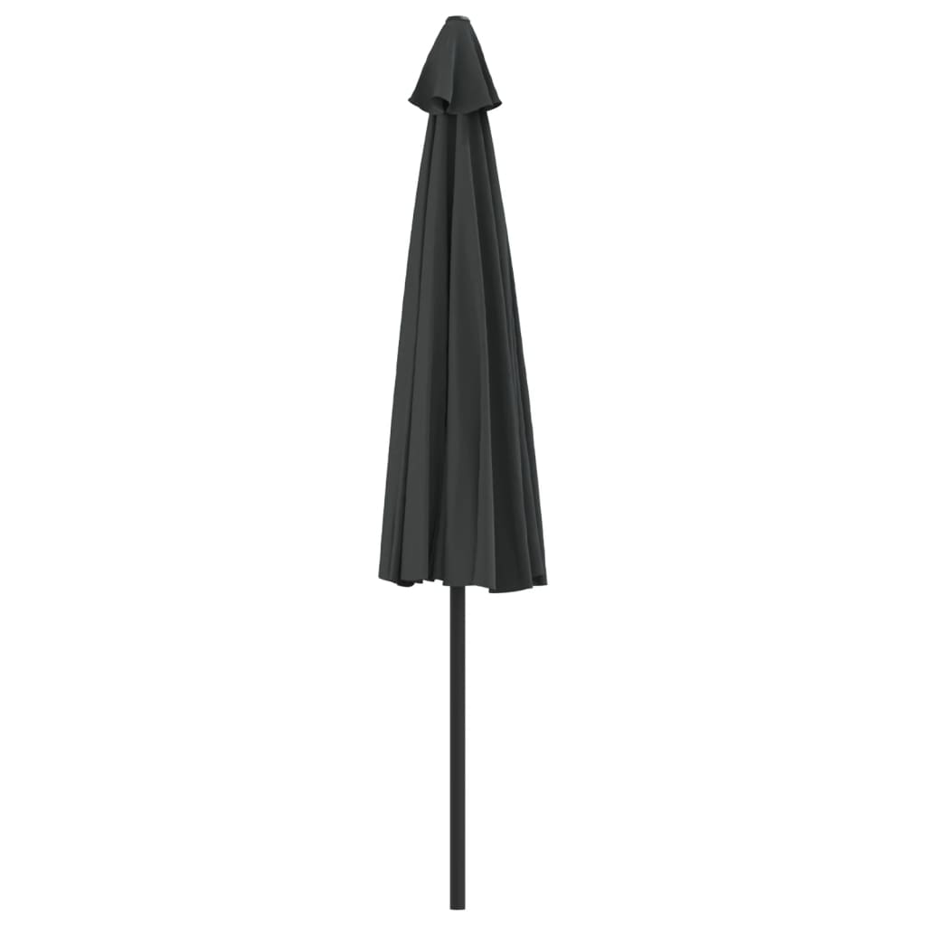 Balkonski suncobran s aluminijskom šipkom 300 x 155 cm antracit